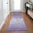 Machine Washable Indoor/Outdoor Xhevrie Purple Rug-1116569825