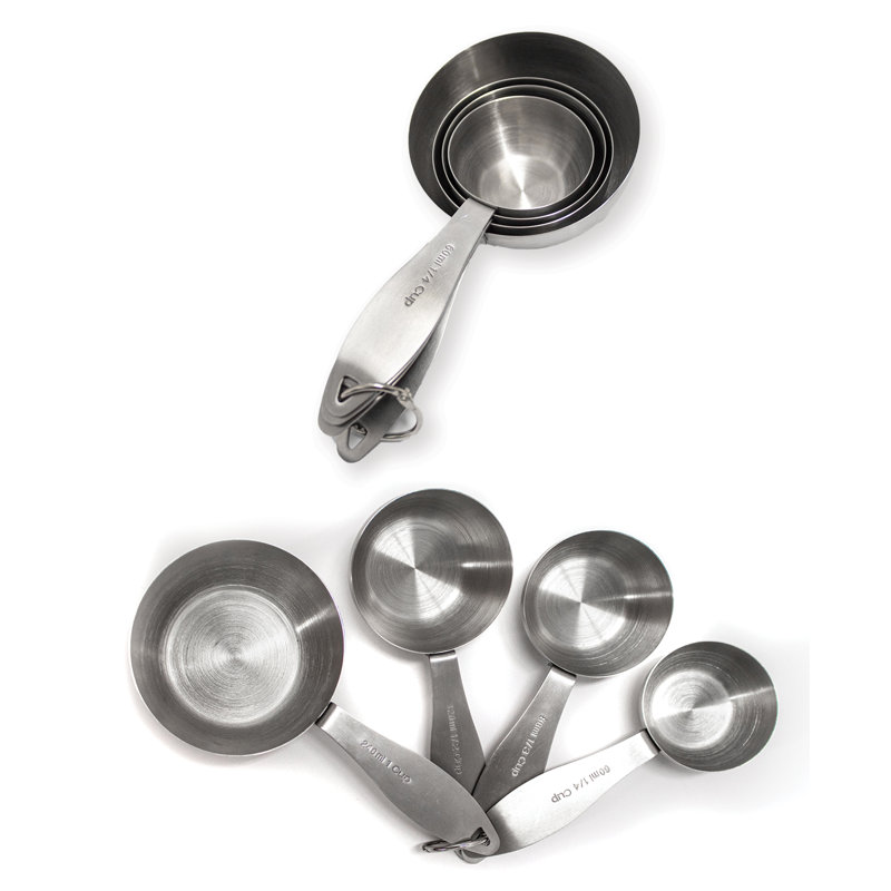 BergHOFF International 4 Piece Stainless Steel Measuring Cup Set