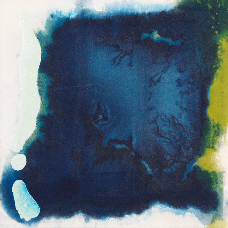Blue Blur II Painting, 36" W x 36" H