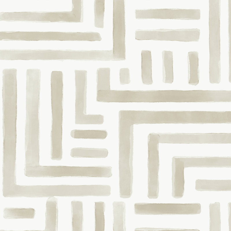 Abstract Wallpaper Roll, Beige