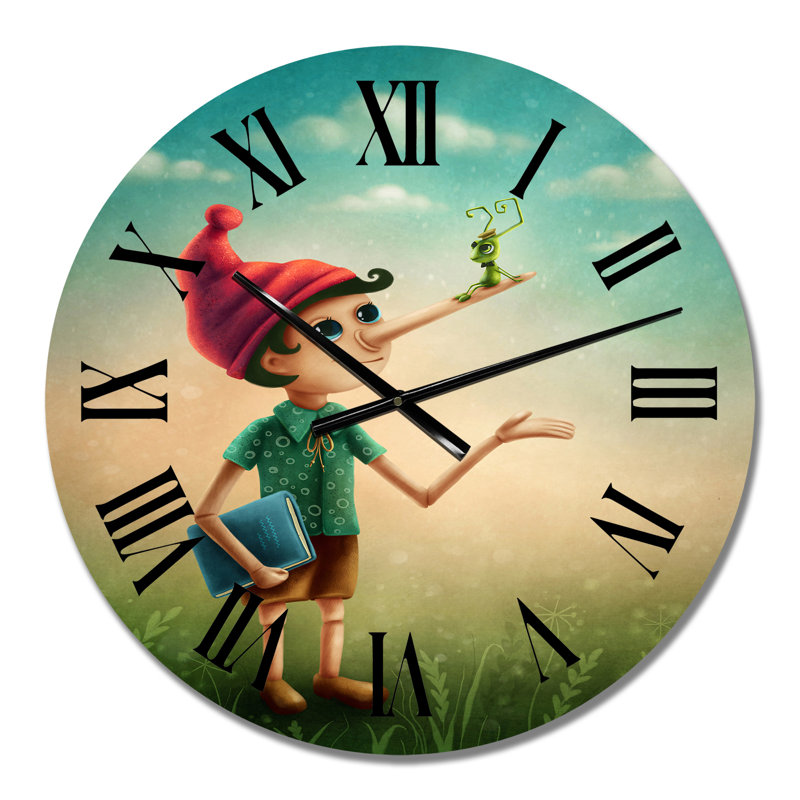 Horloge murale Pinocchio, Petit