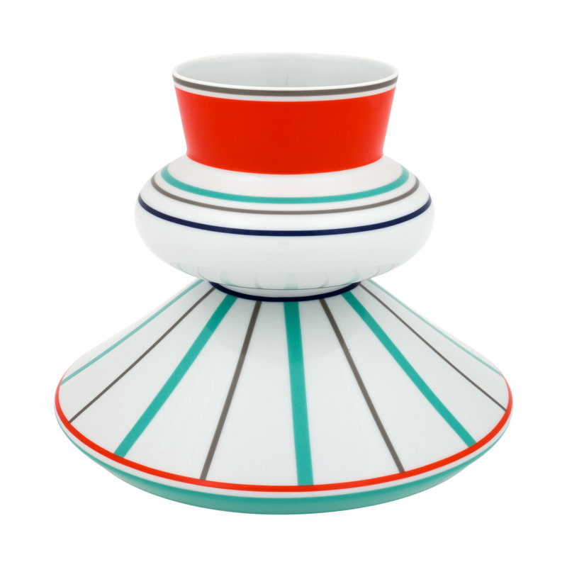 Triadic Handmade Porcelain China Table Vase