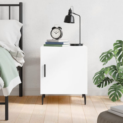 Mearle 40cm W Iron Bedside Table
