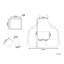 LACTUCA Solid Colour Apron Sets