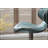  Masaccio Upholstery Airlift Adjustable Swivel Barstool with Chrome Base, Set of 2 17.75" W x 21.25" D x 34"-42.5"H-745982557