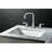 Kingston Brass NuvoFusion Two-Handle 3-Hole Deck Mount Widespread Bathroom Faucet with Retail Pop-Up Drain-28237154