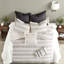 Farmhouse Cotton Bedding Sets, King Size Jacquard, Cozy Bedroom Decor