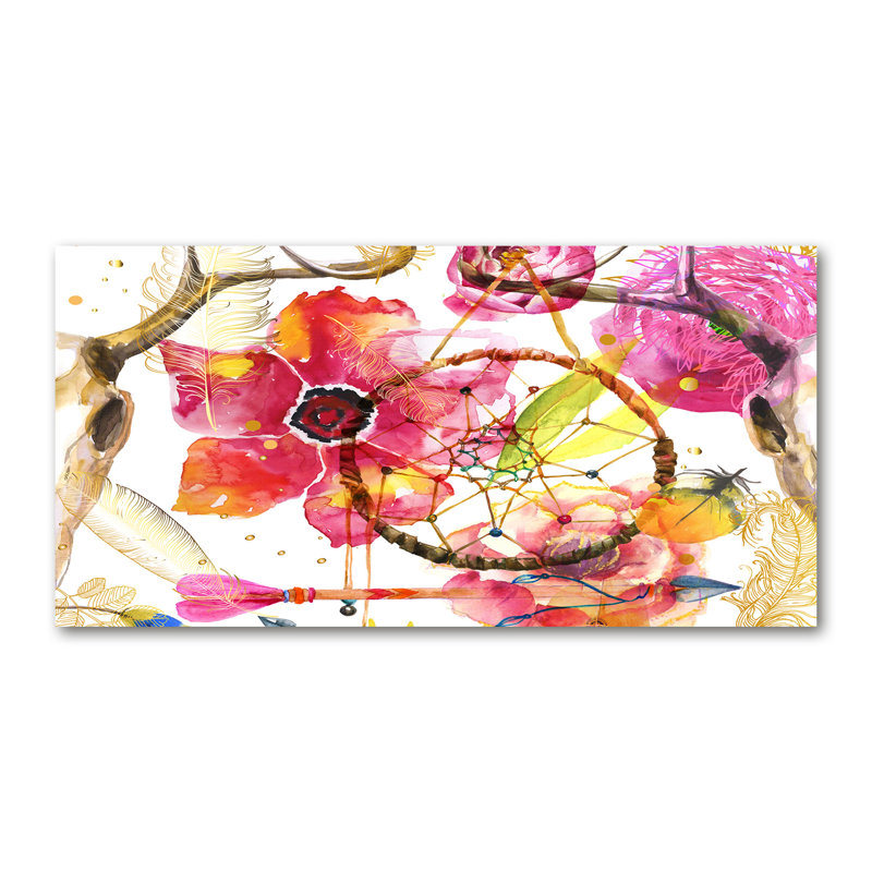 Floral Pattern - Wrapped Canvas Print
