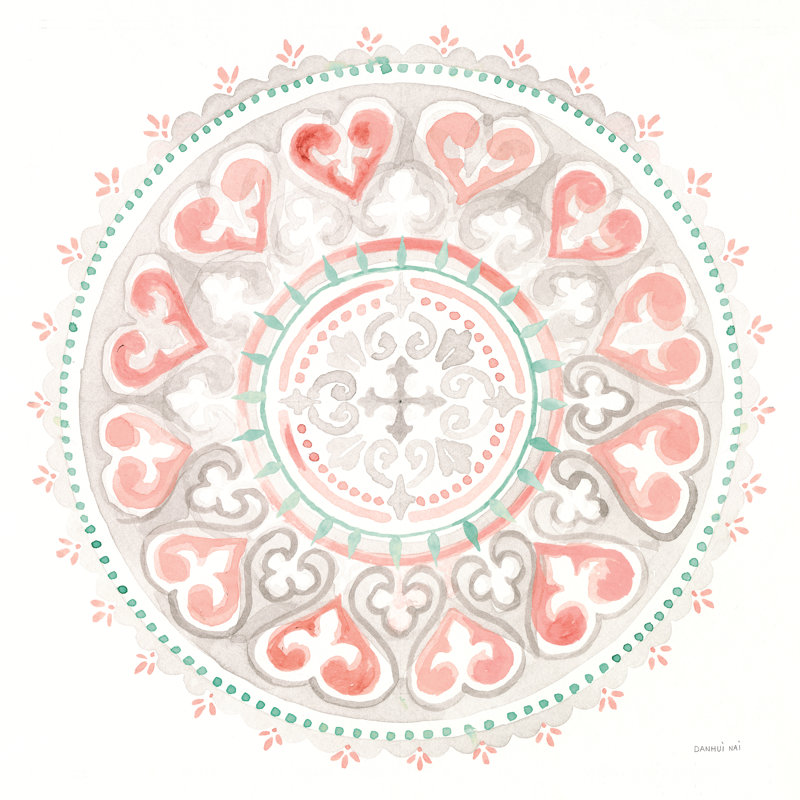Mandala Delight III by Danhui Nai - Wrapped Canvas Painting, 122cm H x 122cm W