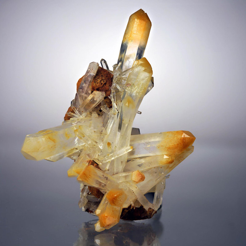 Quartz avec halloyite (quartz de manguier naturel) de la Colombie - 283 grammes