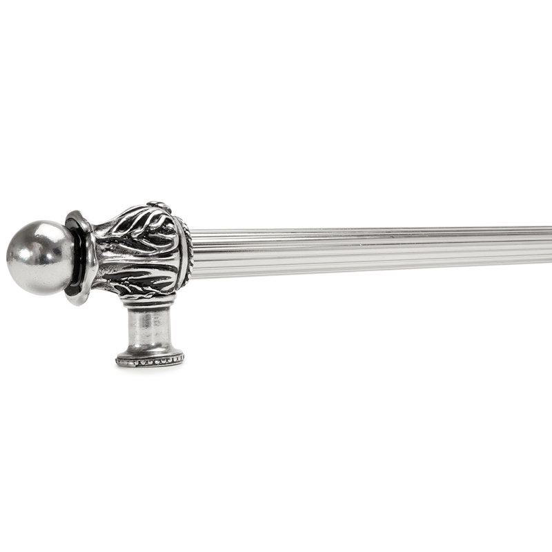 Acanthe avec 5/8 po, Argent argent, 18"