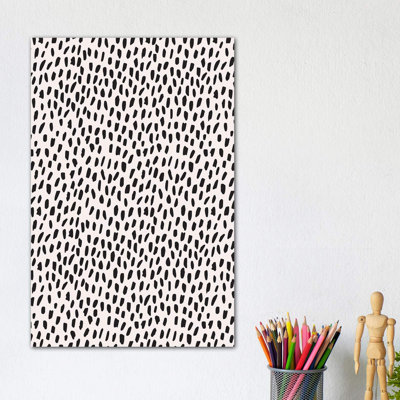 Salty Leopard - Wrapped Canvas Print