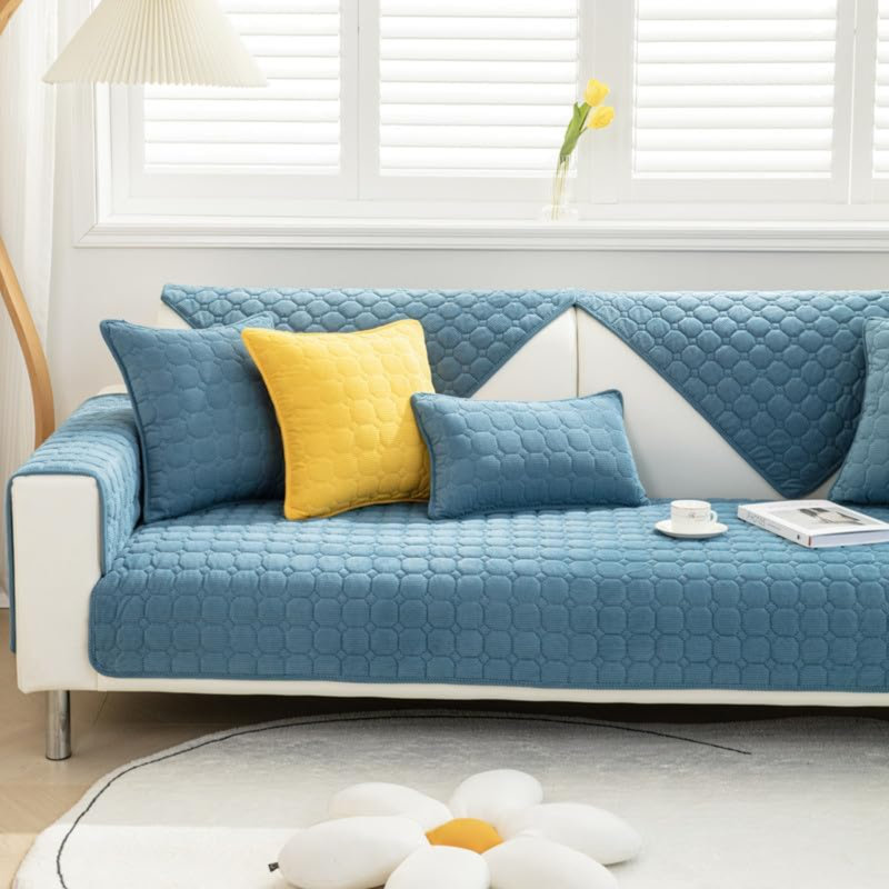 Siun Outdoor Patio Sofa Cover, Blue