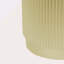 Table d'appoint ronde à rayures verticales