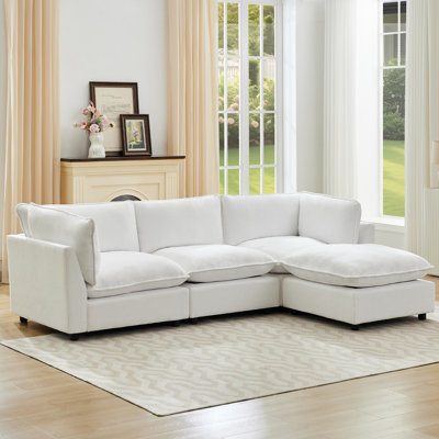 Eagan 106" 4 - Piece Modular Sectional