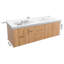 Meuble-lavabo double avec comptoir double blanc-1667323732