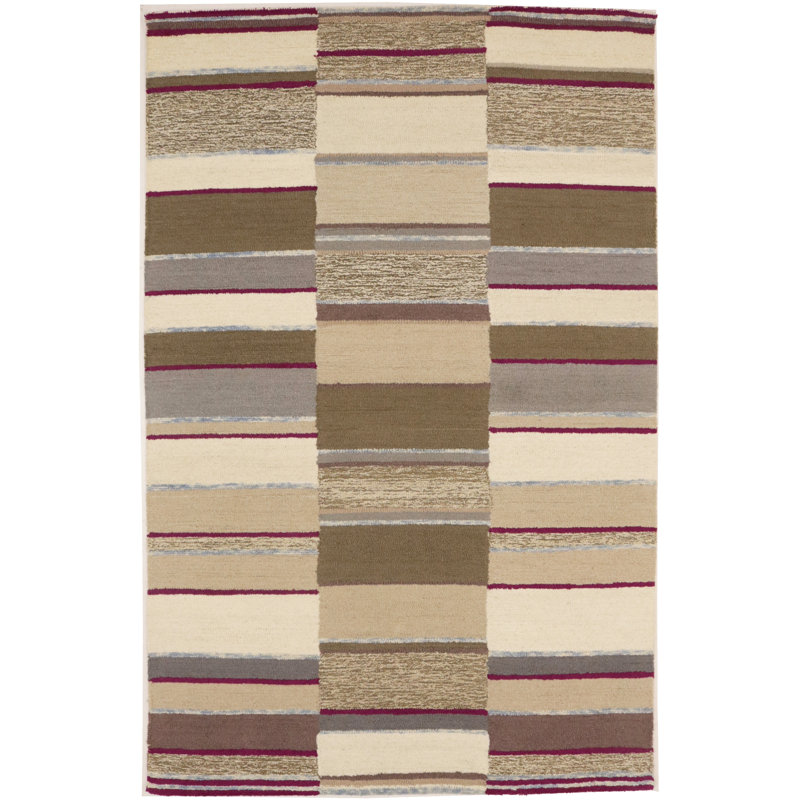 Performance Wool Striped Indoor Rug