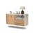 Light Oak / Matte White