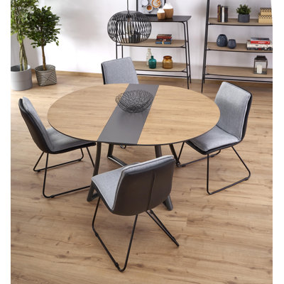 Einya Extendable Round Dining Table
