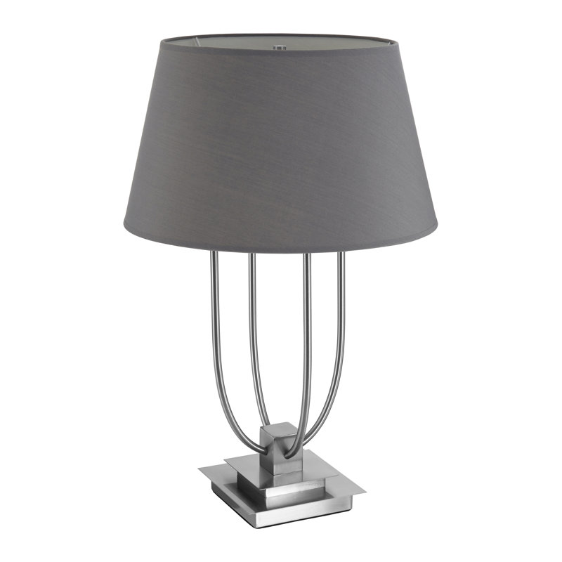 Bilyeu Metal Table Lamp, Grey