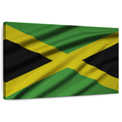 Borges Waving Jamaica Flag