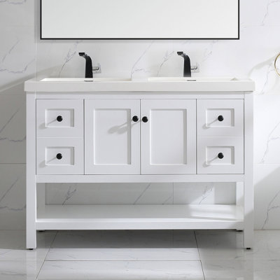 Ensemble de meuble-lavabo double 49 po Mclamb