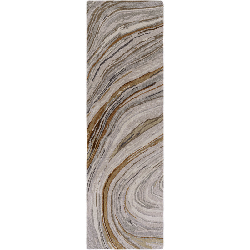 Samantha Abstract Indoor Rug, Runner 3' x 10'