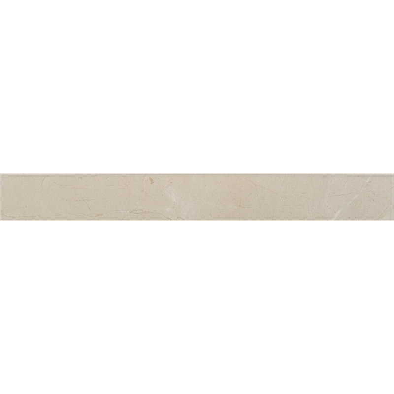Daltile Perpetuo 3" X 24" Matte Porcelain Floor Bullnose (10 PCS Per Carton) (4.66 SQFT Per Carton), Elegant Beige