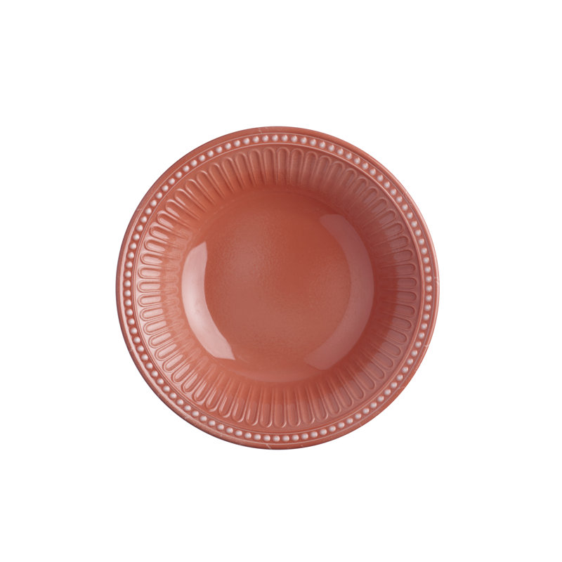 6 Piece Melamine Deep Plate Set - Serenity