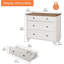 Commode décorative 3 tiroirs Dajai