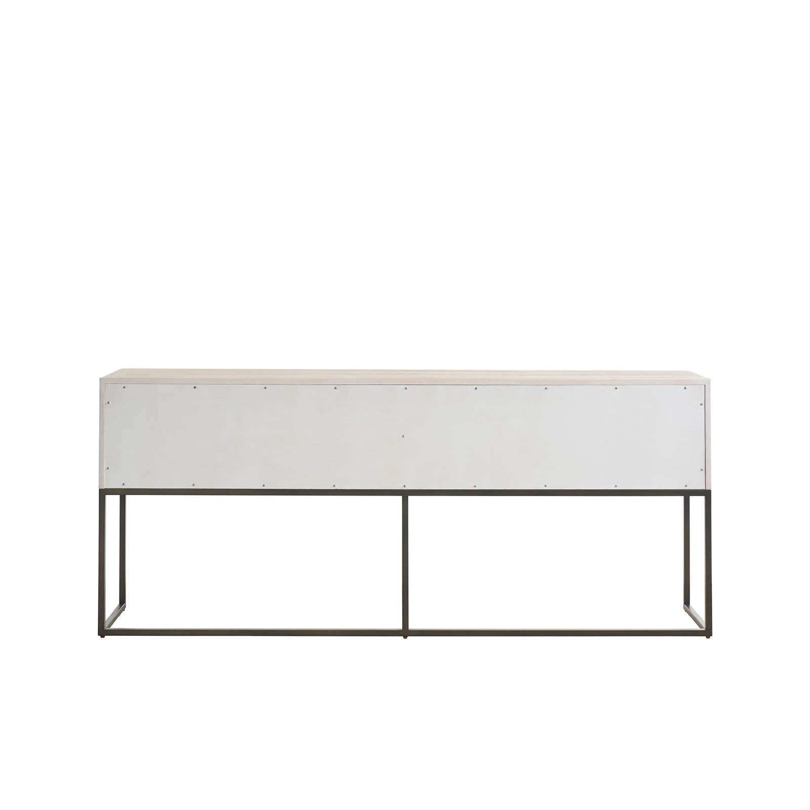 Baxley 76'' Solid Wood Console Table, Ivory
