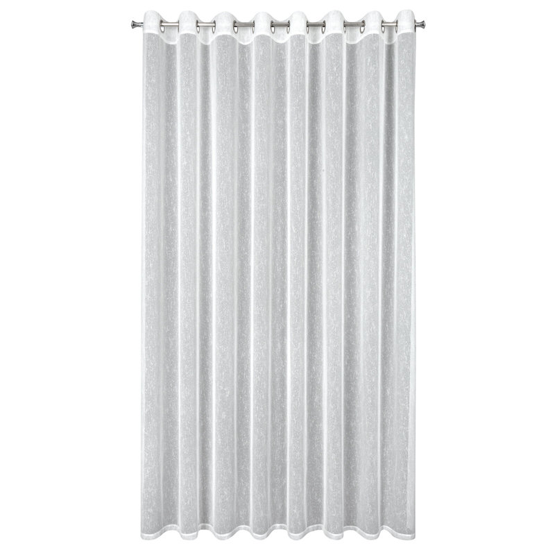 Karavites Sheer Curtain Single Panel, 250cm H x 300cm W