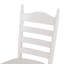 Ensemble de table de salle à manger à rallonge en bois massif avec 4 chaises rembourrées Retro