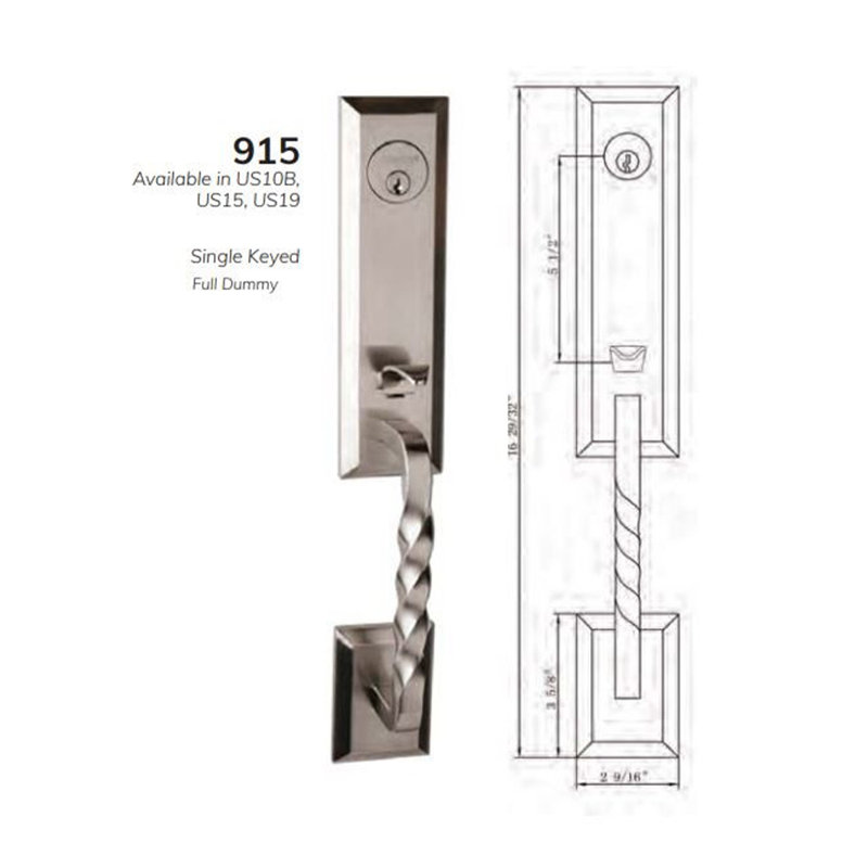 Bravura 915 Jacksonville / 615 intérieur / 939 Charlotte gaucher US10B, Bronze huilé, Gauche