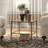 Edmont Glass Top End Table