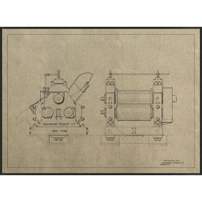 New York Industry 1 Framed Print