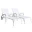 Méridienne en aluminium coulé 1Pcs blanc-389831784