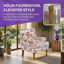 Fauteuil d'appoint rembourré Farmhouse-1976830547