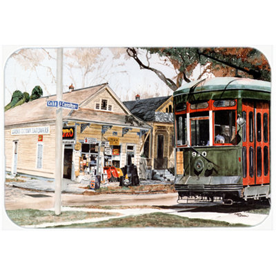Winston Porter Starling Streetcar Glass Cutting Board