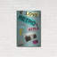 «Love Retro Style» par Elo Marc, art mural en métal-2062321172