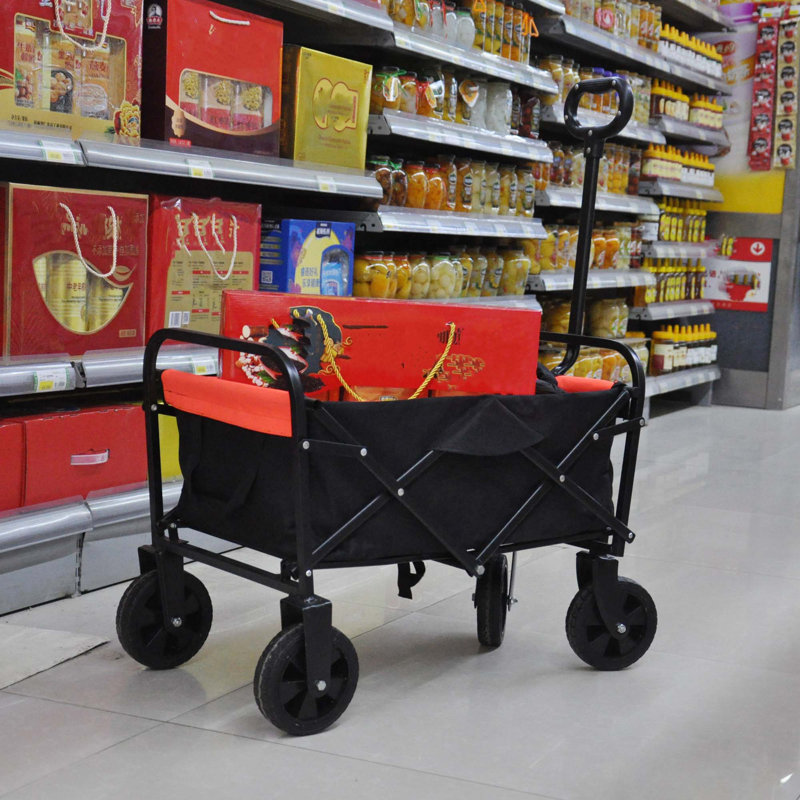 Mini chariot de plage pliable