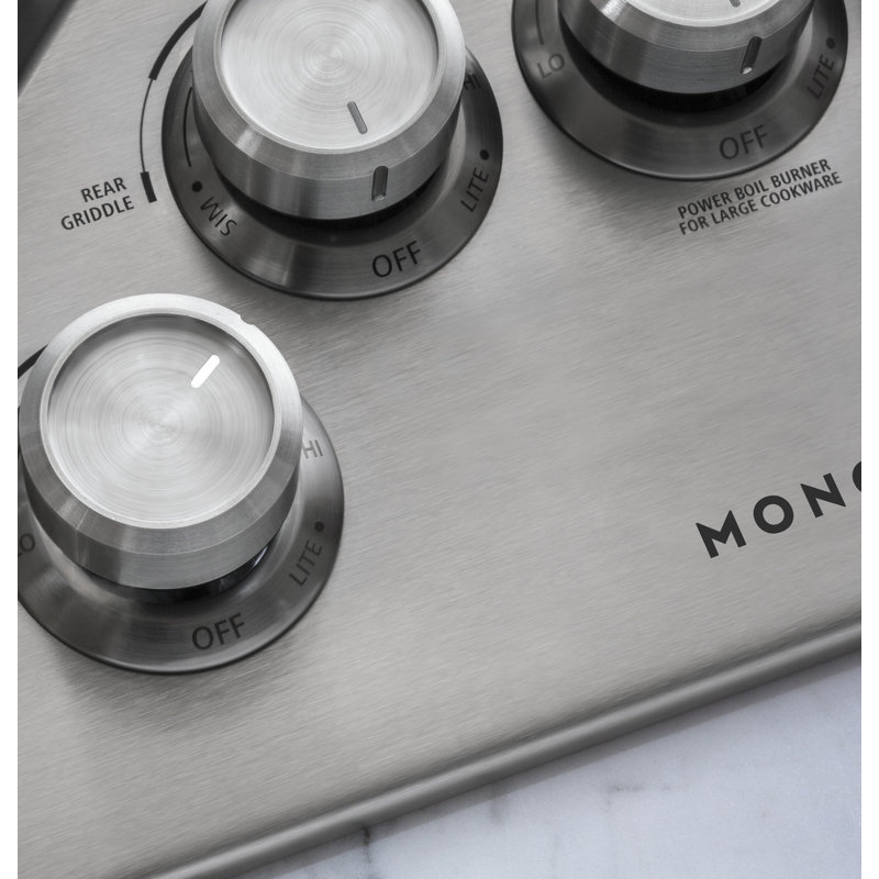 Monogram 36" Deep-Recessed Gas Cooktop