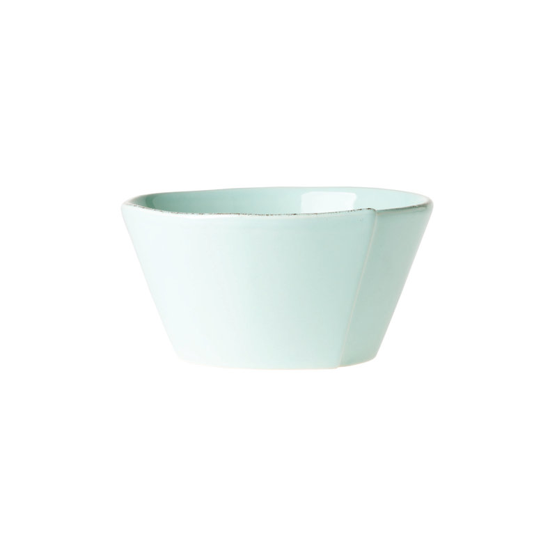 Lastra Piece Handmade Stoneware Dinnerware Set, Aqua