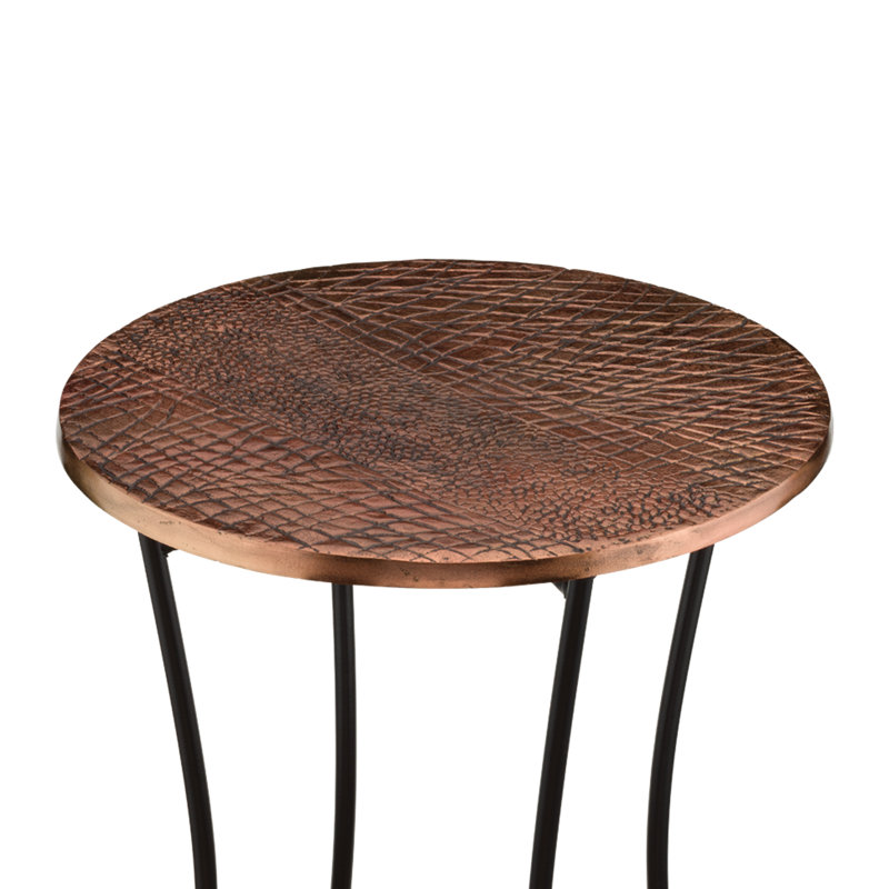 Cast Plant Stand - Copper