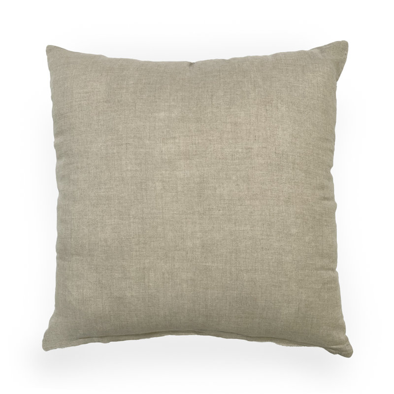 Serengtti Geometric Linen Throw Pillow