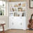 71'' H Bookcase With 2 Drawers-2133394858