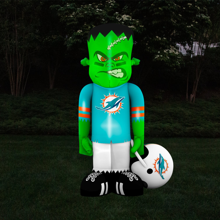 Miami Football Dolphins Inflatable Santa 7 ft Tall