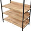 Alva Open Wardrobe with 4 Shelves-1902711101