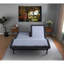 Grand lit réglable Bt3000 - Positionnement de la tête et des pieds avec télécommande, 2 réglages programmables, chargeurs, 3 positions préréglées (télé / gravité zéro / détente), massage intense, lumières DEL, pile d'urgence