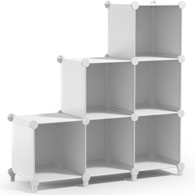 Ensemble de 6 compartiments de rangement Sorbus Cube